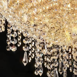 LOUSSA Crystal Half-Sphere Dazzling Ceiling Light – view 9