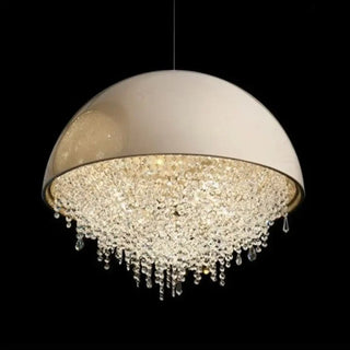 LOUSSA Crystal Half-Sphere Dazzling Ceiling Light – view 3