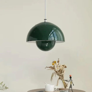DETAHS Modern Half-Sphere Metal Ceiling Light in Brilliant Colors – view 3