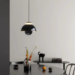 DETAHS Modern Half-Sphere Metal Ceiling Light in Brilliant Colors – view 1