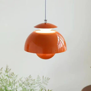 DETAHS Modern Half-Sphere Metal Ceiling Light in Brilliant Colors – view 4