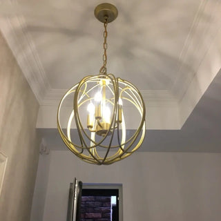 FLIRT Gilded Sphere Refined Ceiling Light – view 1