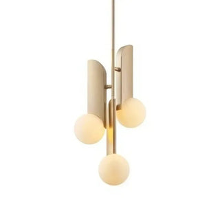 CEFRAND Golden Minimalist Glass Ball Ceiling Light – view 5