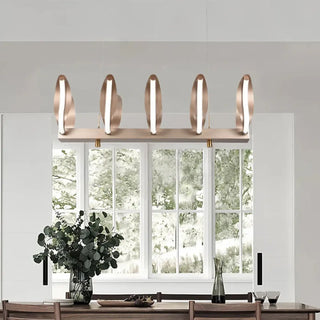 FAMETE Golden Waves LED Modern Ceiling Light – view 2