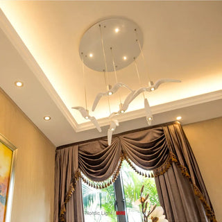 ENVOL Luminous Flight of Birds Ceiling Light – view 5