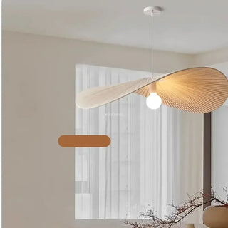 NORTA Natural Fibers Wing Shape Modern Ceiling Light – view 2