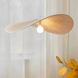 NORTA Natural Fibers Wing Shape Modern Ceiling Light – view 3