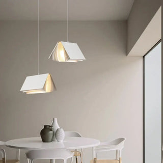 Modern Pendant Light – Colorful Book Shaped Designer Ceiling Lamp for Living Room