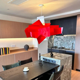 DELA Geometric Modular Acrylic Design Ceiling Light – view 2