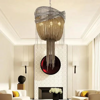GLAMO Glamour Golden Sequins Ceiling Light – view 3