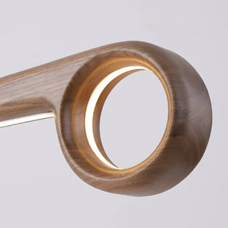 DOJOBIL LED Solid Linear Elegant Wood Ceiling Light – view 5