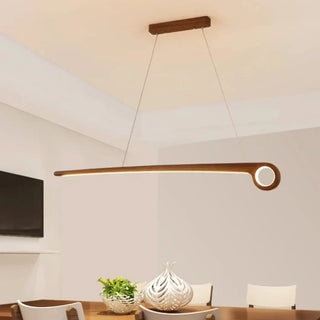 DOJOBIL LED Solid Linear Elegant Wood Ceiling Light – view 4