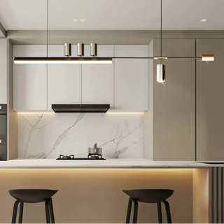 BLETA LED Golden Linear Architect Ceiling Light – view 6