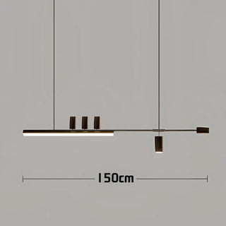 BLETA LED Golden Linear Architect Ceiling Light – view 9