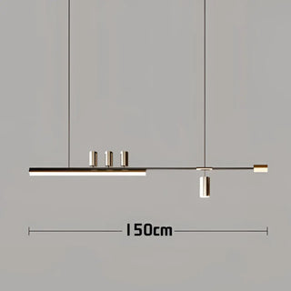 BLETA LED Golden Linear Architect Ceiling Light – view 10