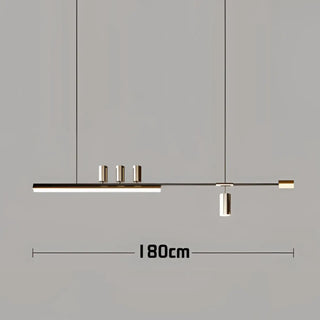 BLETA LED Golden Linear Architect Ceiling Light – view 12