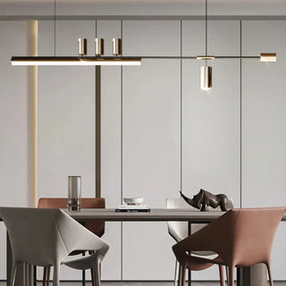 BLETA LED Golden Linear Architect Ceiling Light – view 3