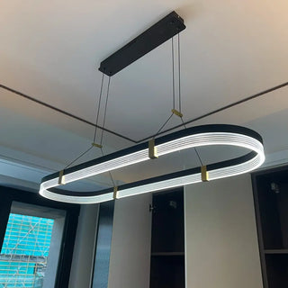 GRABLO LED Golden Black Ceiling Light – view 5