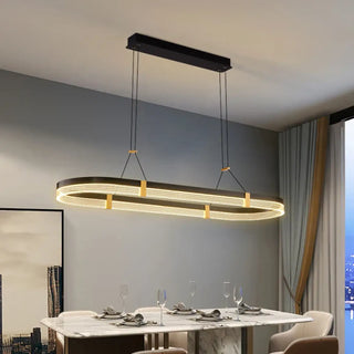 GRABLO LED Golden Black Ceiling Light – view 1