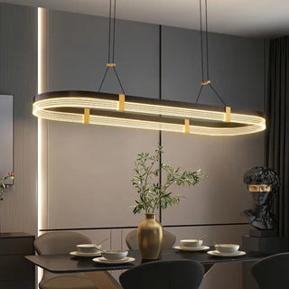 GRABLO LED Golden Black Ceiling Light – view 4