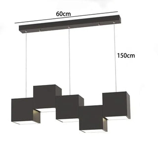 MEHOT LED Graphic Linear Modern Ceiling Light – view 4