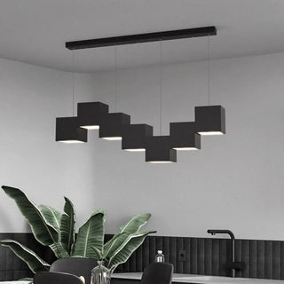 MEHOT LED Graphic Linear Modern Ceiling Light – view 2