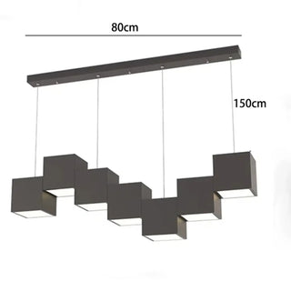 MEHOT LED Graphic Linear Modern Ceiling Light – view 8