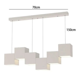 MEHOT LED Graphic Linear Modern Ceiling Light – view 5