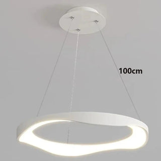 BOUCHO LED Wavy Contemporary Ceiling Light – view 1