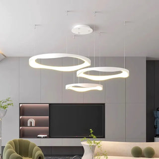 BOUCHO LED Wavy Contemporary Ceiling Light – view 5