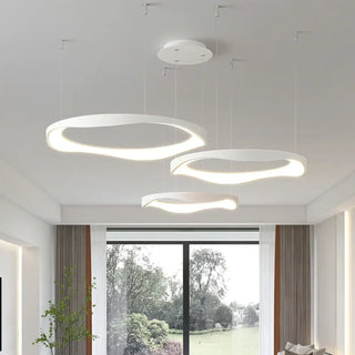 BOUCHO LED Wavy Contemporary Ceiling Light – view 7