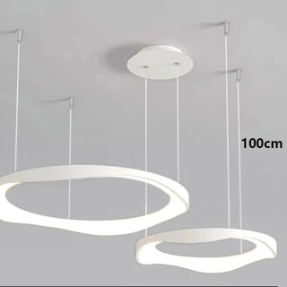 BOUCHO LED Wavy Contemporary Ceiling Light – view 3