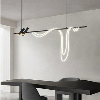 FANAH Linear Luminescent Flexible Cable Ceiling Light – view 1