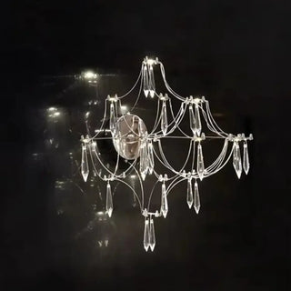 TALCRIS modern crystal pendant light warm light refraction