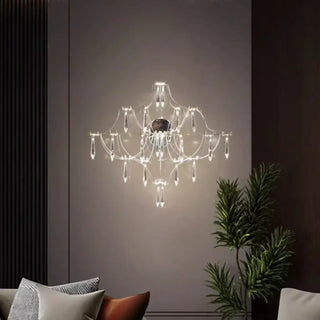 TALCRIS crystal glass modern chandelier pendant light