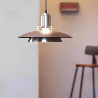 MISAL Modern Metal and Wood Elegant Ceiling Light – view 1