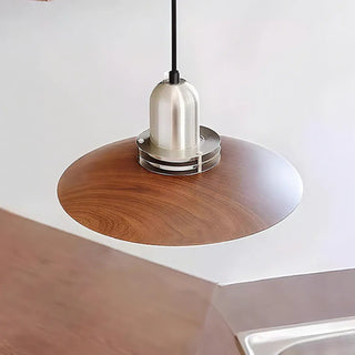 MISAL Modern Metal and Wood Elegant Ceiling Light – view 3