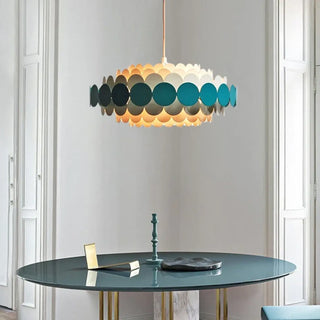 CALOU Metal Luminous Scale Effect Ceiling Light – view 4