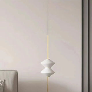 BLECA Minimalist White with Cable Bedroom Ceiling Light – view 7
