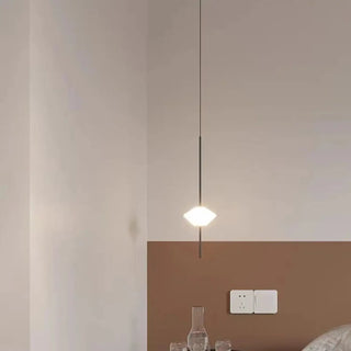 BLECA Minimalist White with Cable Bedroom Ceiling Light – view 6