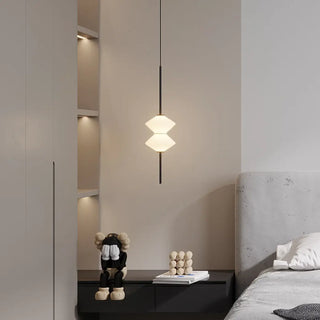 BLECA Minimalist White with Cable Bedroom Ceiling Light – view 5