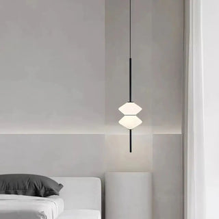BLECA Minimalist White with Cable Bedroom Ceiling Light – view 4
