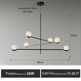 LEBOULE Minimalist Exposed Bulb Ceiling Light – view 10