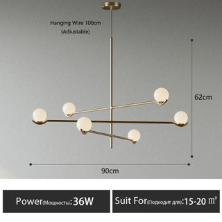 LEBOULE Minimalist Exposed Bulb Ceiling Light – view 11