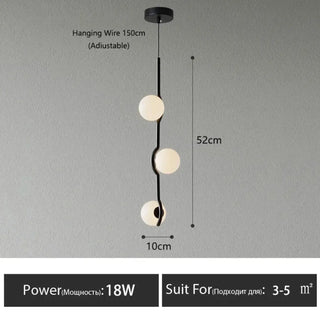 LEBOULE Minimalist Exposed Bulb Ceiling Light – view 6