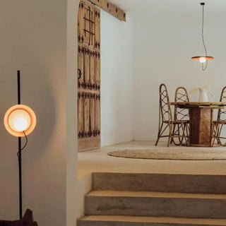 BALUM Modern Round Shade and Luminous Ball Ceiling Light – view 5