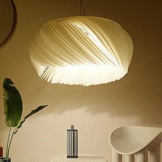 LAMBE Modern White Organic Elegant Ceiling Light – view 4