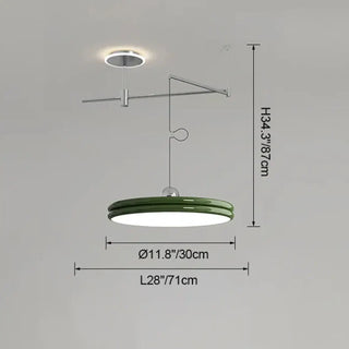 GRONDE Modern Adjustable Arms Ceiling Light – view 10
