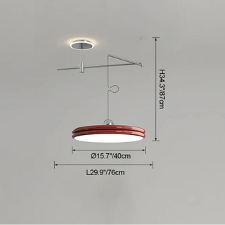 GRONDE Modern Adjustable Arms Ceiling Light – view 15