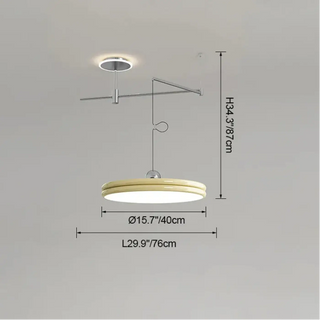 GRONDE Modern Adjustable Arms Ceiling Light – view 13